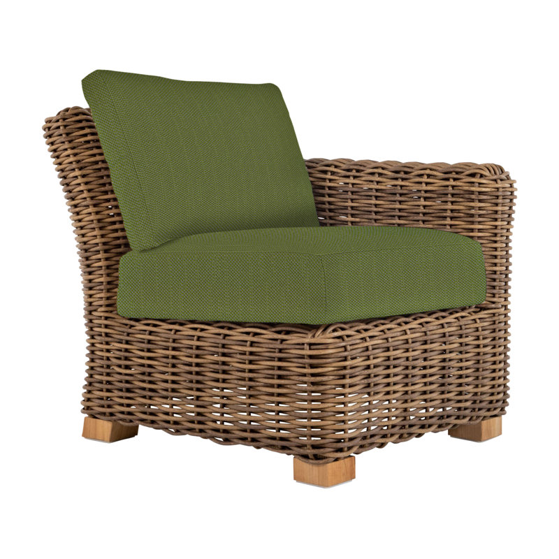 Montauk Left Hand Facing Seating Component, Right Hand Facing, No welt + Standard fill, Linen Forest