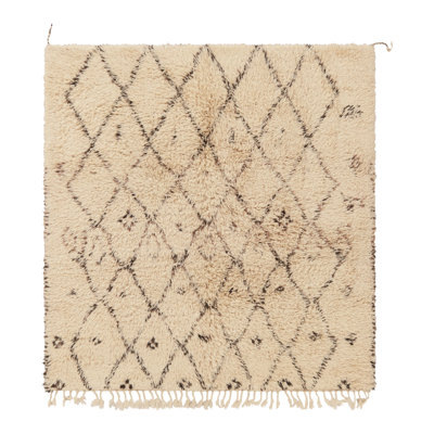 Moroccan One-of-a-Kind 6'8X6'10 Hand Knotted Area Rug