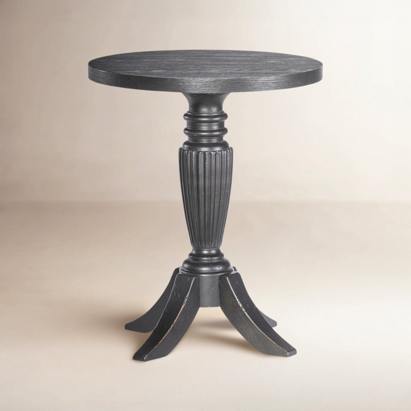 Table de bout ronde Country Market, Noir