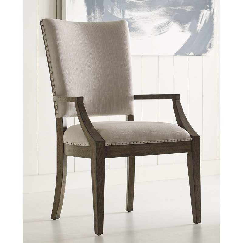 Fauteuil Baldrige en brun / beige