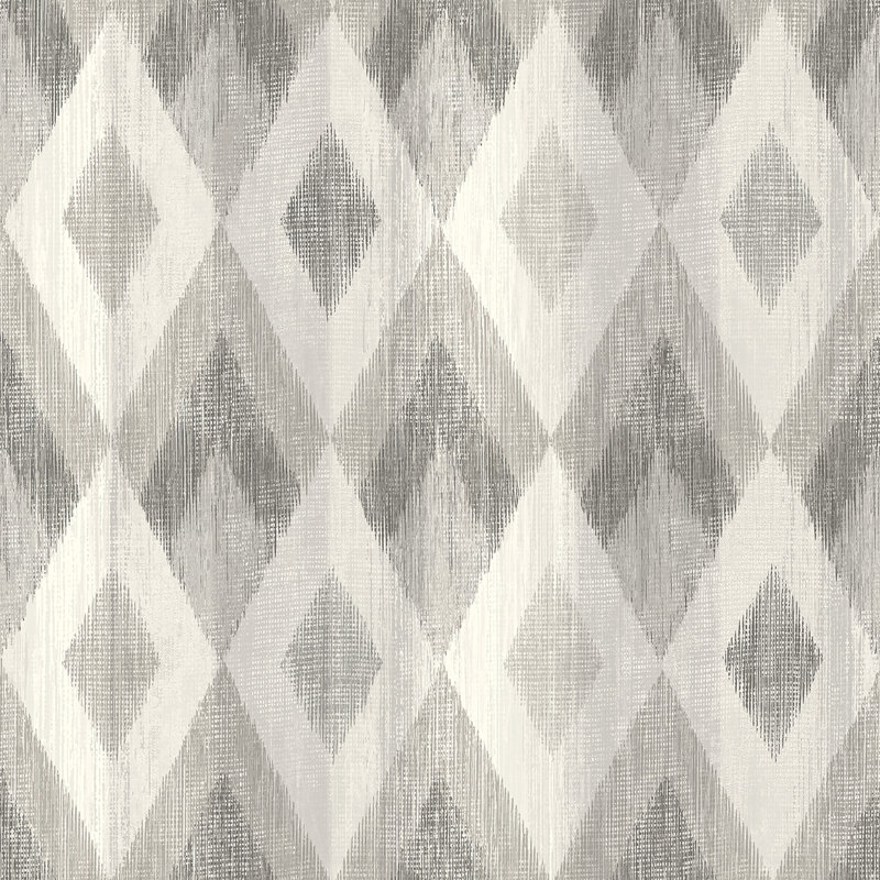 Rouleau de papier peint imasdun diamant L 33 pi x l 20,9 po, Gris