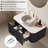 Floating Bathroom Vanity with Sink,Ceramic Basin and Marble Countertop, No Assembly Required-1270528306-1270528265