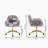 Ratchel Faux Fur Task Chair-1355587165