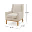 Samiya 72.39Cm Wide Polyester Armchair-19309473