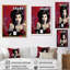 Popart Portrait Winehouse In Wine I, reproduction d'art sur toile-413817033-451090177
