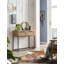 Surrender 80cm Solid Wood Top Console Table