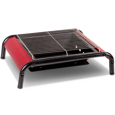 Dakota Fields Ellis 32 cm W Kettle Grill / Smoker Combo Charcoal Grill Gas & Charcoal Combo Grill