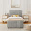 Lit gigogne simple caché pour chambre à coucher et chambre d'amis-1158988682-1158988681