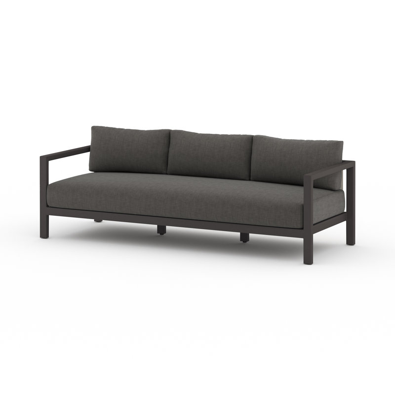 Sonoma Outdoor 3 - Seat Patio Sofa, Charcoal