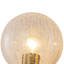 Éclairage pour meuble-lavabo en verre craquelé - 3 lumières noir mat et doré, direction réglable, luminaire à intensité variable E26-197285591-197285592