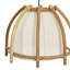 Suspension en rotin et coton