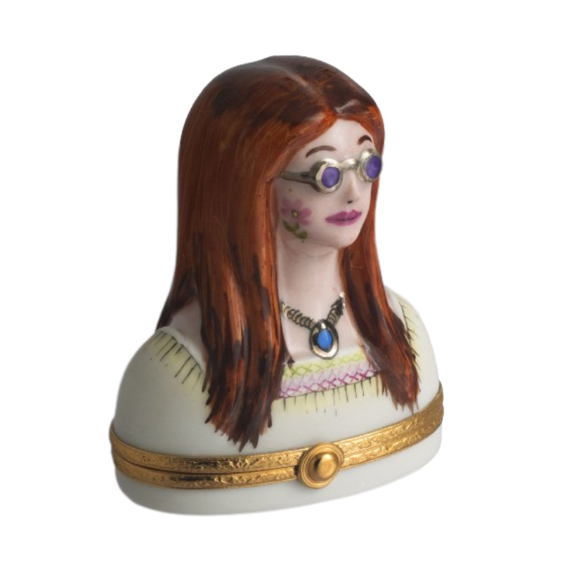 People Handmade Ceramic Decorative Box