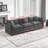 3 Seats Cloud Sofa, Modern Sectional Couch-1896089563