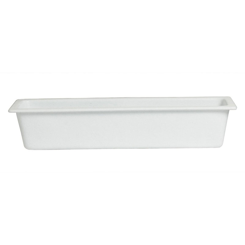GET Ensemble de 2 bols profonds divisés mi-longs Bugambilia, 3,2 pintes, blanc