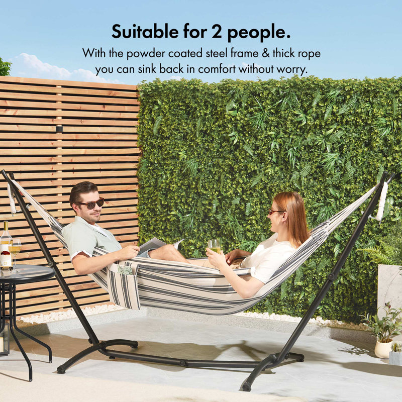Double Hammock with Stand