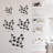 Free Birds Modern Abstract Wall Accent Sculpture Hanging Decoration Metal Wall Decor-124839194-124839191