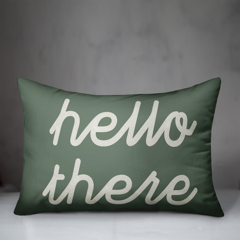  Housse de coussin d'extérieur et insert Hello Hello, Vert