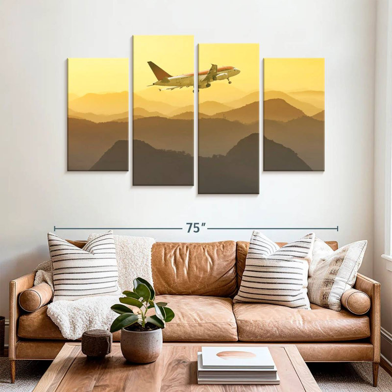 Mehar Travel Plane, 42" H x 68" W