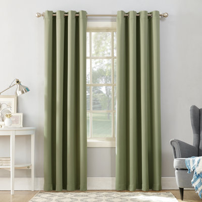 Burrier Wayfair Basics Blackout Grommet Curtain Panel