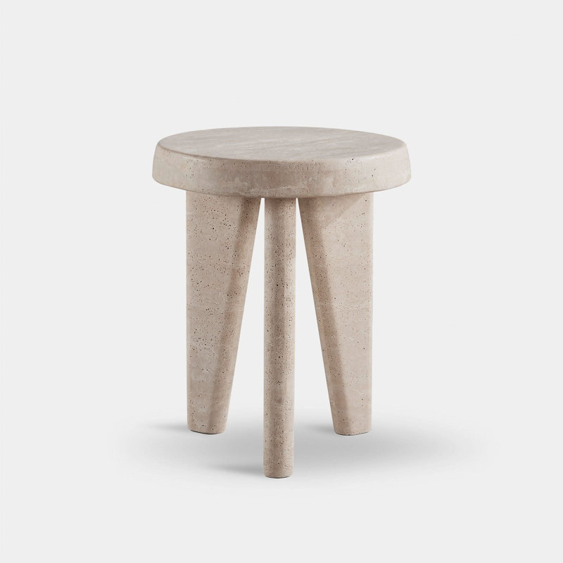 Lucca Outdoor Round Side Table