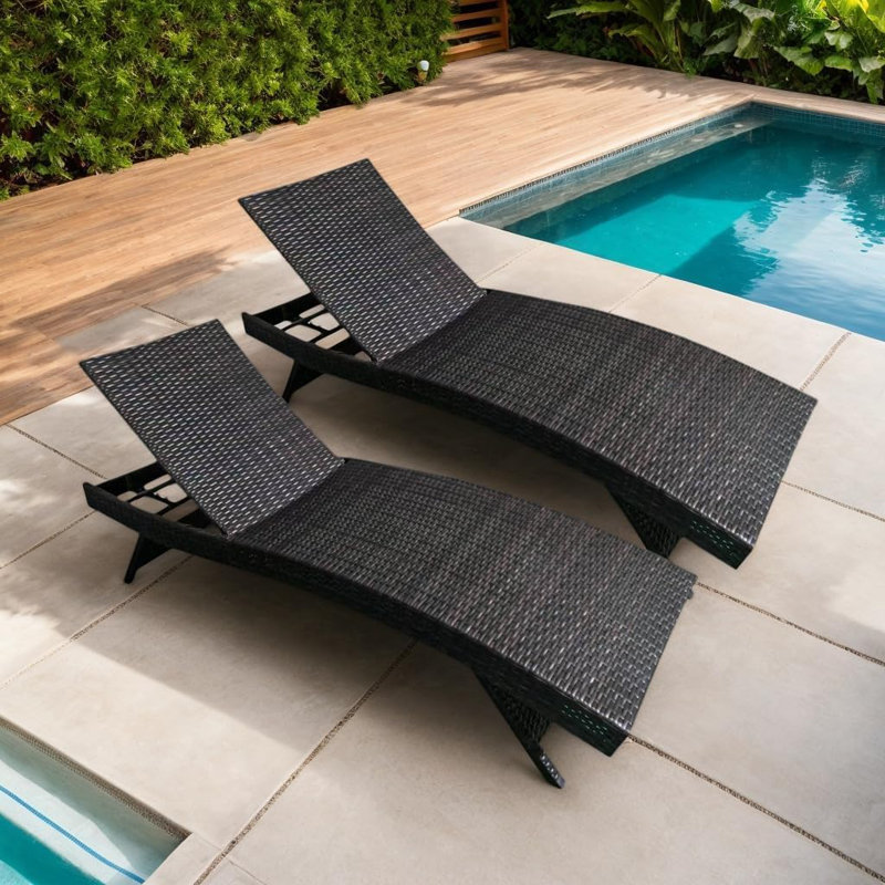 Ensemble de 2 chaises pliantes pour patio