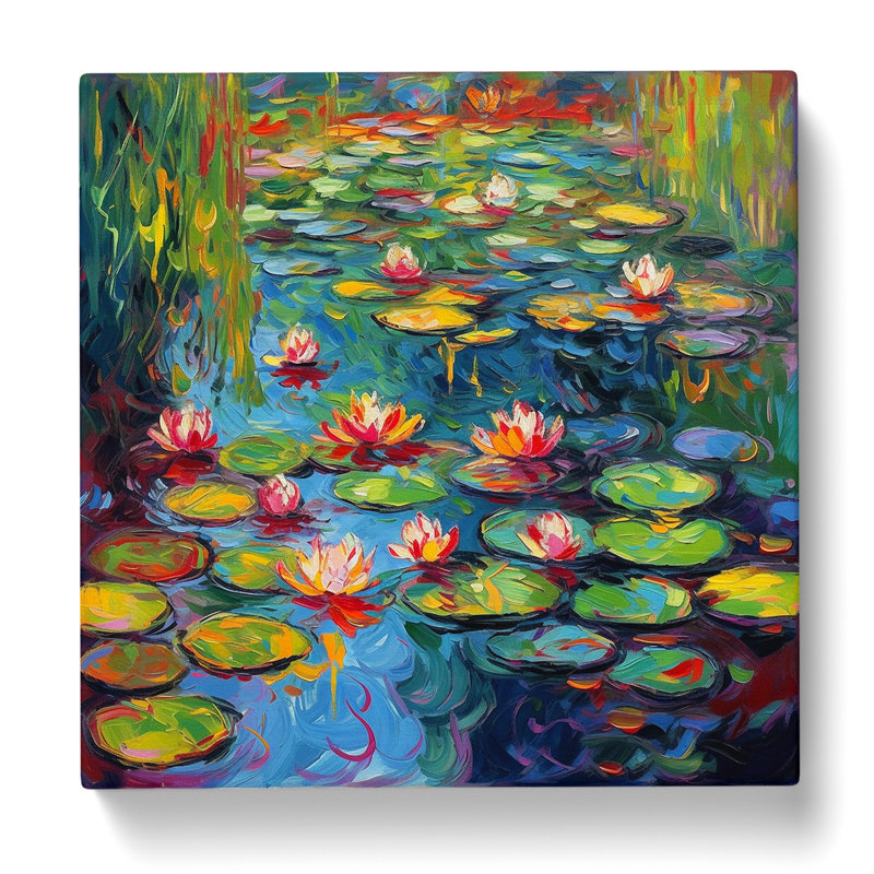 Water Lily Pond Fauvism No.2 - No Frame Print
