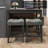 Shrivas Bar Table and Chairs Set, 3-Piece Dining Table Set for 2 with Built-in USB and Power Outlets, Counter Height Table and 2 Bar Stools Space Saving for Dining Room Living Room Small Kitchen-2022086934-2022086935
