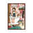 Classic Brown Wood Floater Framed