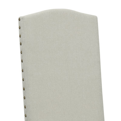 Chaise d’appoint en beige clair Aurélien