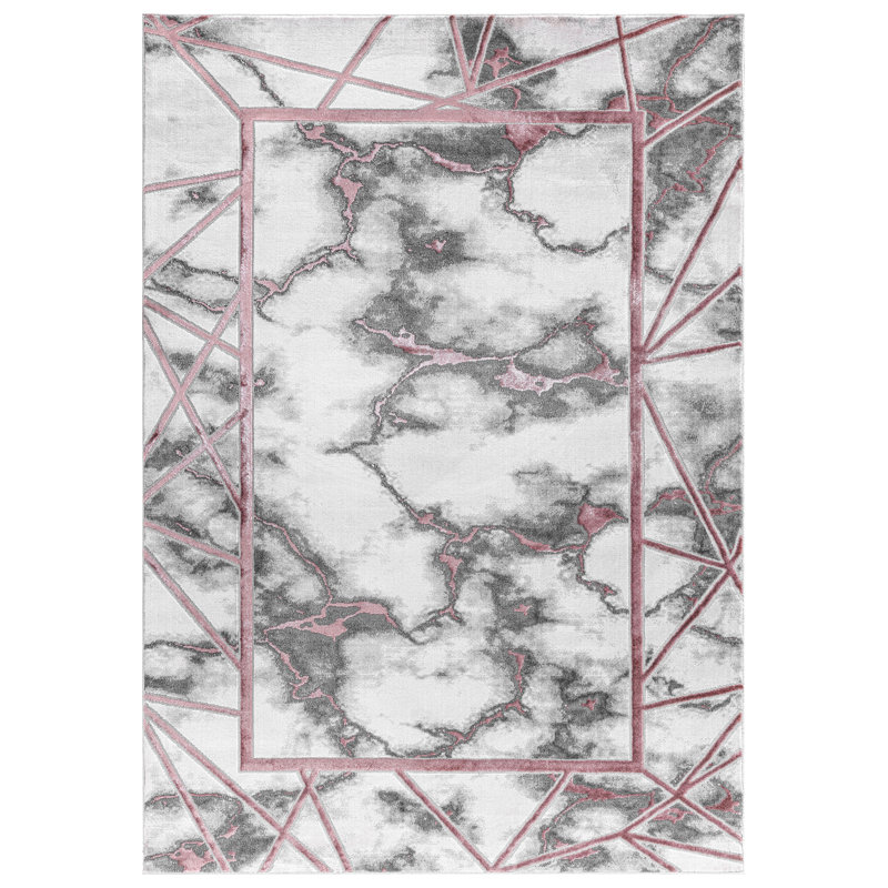 Abstract Area Rug, Rectangle 200 x 290 cm