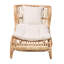 Chaise longue rembourrée Brayston