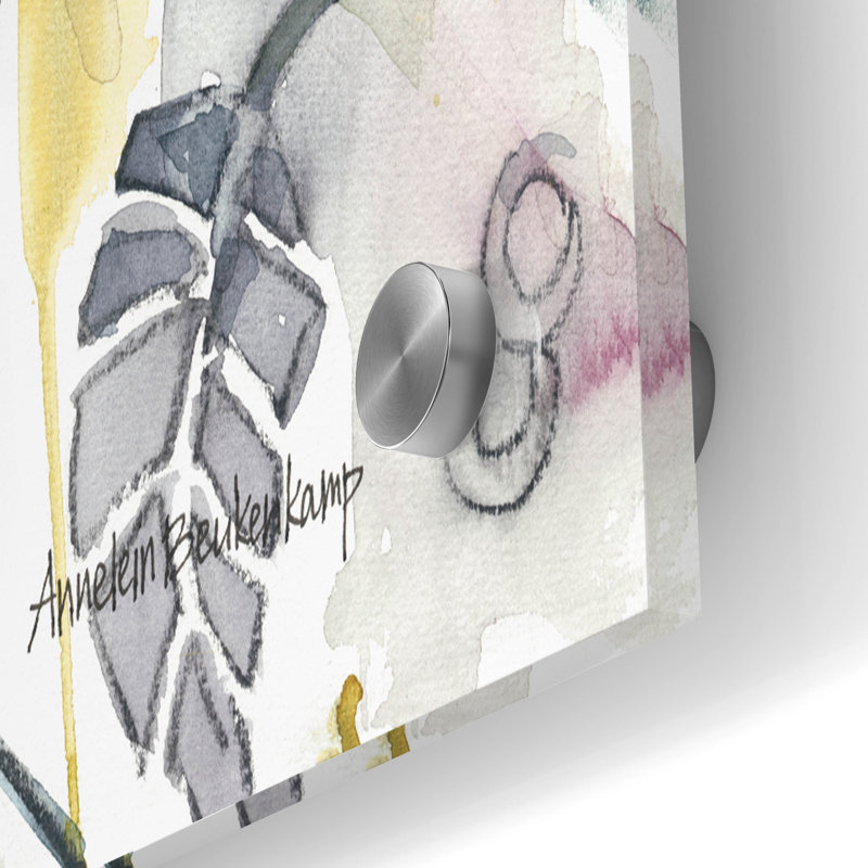«Slice Of Life» par Annelein Beukenkamp, art mural en verre acrylique, H 24 po x l 36 po x P 0,2 po