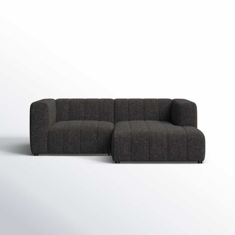 Bowry 2 - Piece Modular Upholstered Chaise L-Sectional, Right Hand Facing