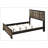 Contemporary Queen Panel Bed