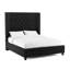 Lit tapissier capitonné standard à profil bas Charette-322487571-333834629