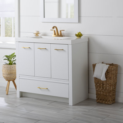 Ensemble de meuble-lavabo simple 37 po