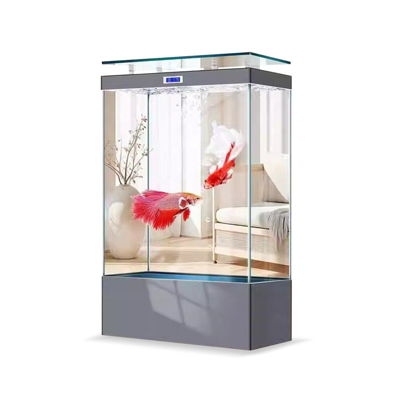 Aquarium moderne 140-150 gallons en acrylique Eco, 39.37, Black