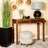 Warm Chestnut 2-Drawer Console Table