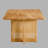 Burlywood Rectangular Solid Wood Dining Table