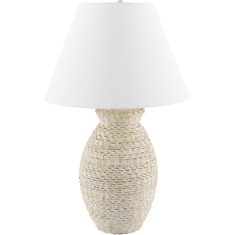 Celal Table Lamp, White