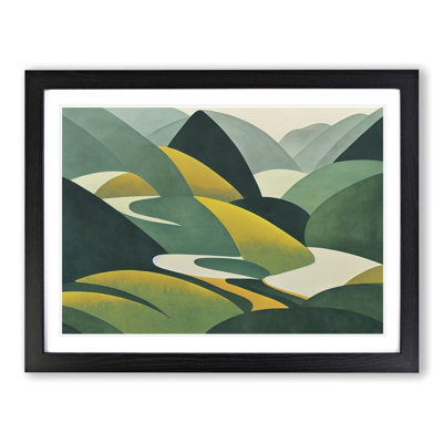 Eccentric Abstract Forest - Single Picture Frame Print