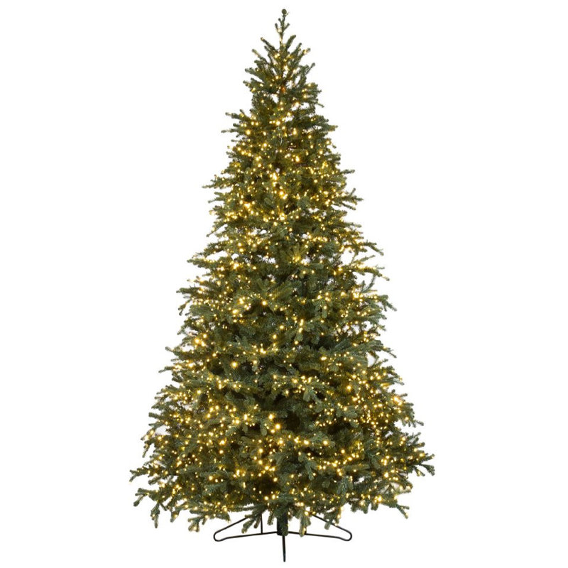 Carolina Fraser Lighted Artificial Christmas Tree, 7.5'