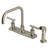 Kingston Brass Manhattan Two-Handle 2-Hole 8" Centerset Kitchen Faucet-92195302