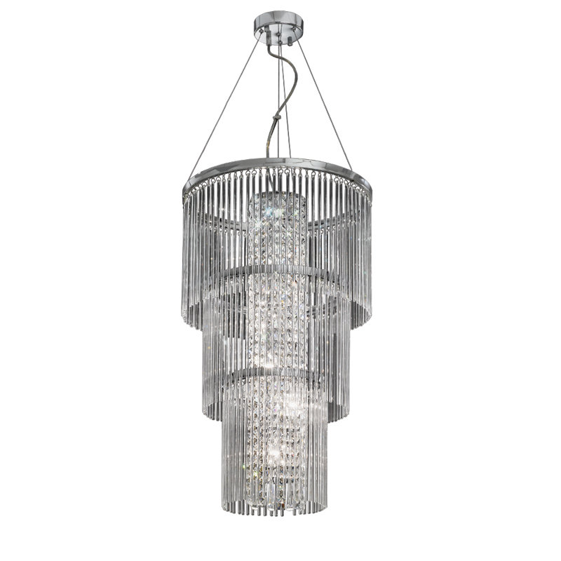 6 - Light Crystal Chandelier