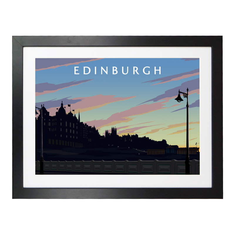 Richard O'Neil - Print, Black Wood Frame, 33.5 cm H x 43.5 cm W x 2.2 cm D