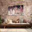 Young Man Greeted By Seven Liberal Arts, From The Villa Lemmi Abstract Contemporary Wall Art Print-1221271516