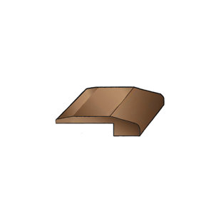 2'' W x 90'' L End Cap