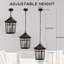Luminaire suspendu d'extérieur 12,2 po câblé-100015660