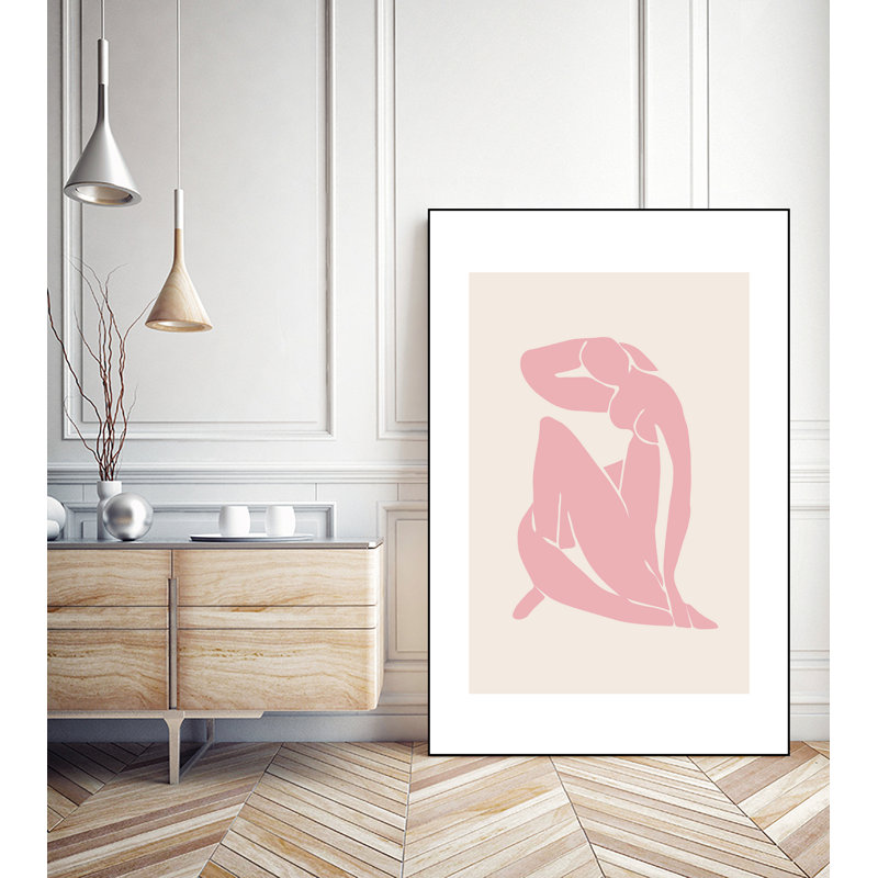 «Nude Figure Ii», toile encadrée