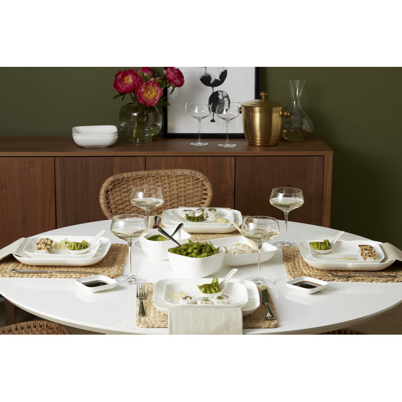 Studio 1414 Square 16 Piece Dinnerware Set